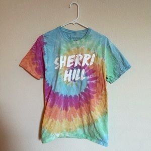 Sherri Hill Tie Dye Shirt